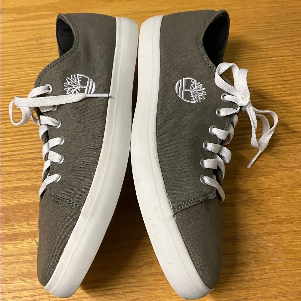 Timberland Union Wharf Dark Green Boat Shoes Sneakers Size 10